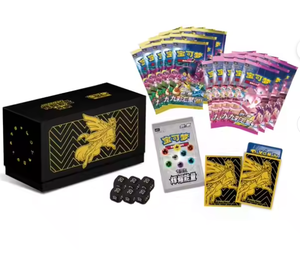 صندوق هدايا لامع نادر Pokemoned علبة عرض بطاقات اللعب للأولاد ألعاب مسبقة - Product Image 2