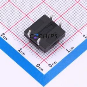 TS018-CBY1FH5.5 Tactile Switch Through hole-4P,12x12mm Switch Single Pole Single Throw Round Button 2.5N Through Hole - Product Image 2