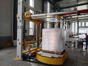 Machine d'emballage automatique de palettes avec film de protection supérieur - Product Image 4