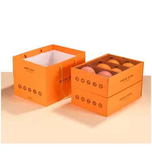Kotak hadiah kemasan buah Universal grosir rasa mewah kering dengan kemasan kustomisasi permen India cokelat tangan