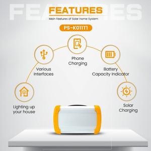 Sistema de Iluminación Doméstica Mini Independiente con Tarjeta SIM Prepago y Kit de TV para África - Product Image 3