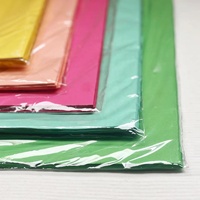 14gsm 1 carton (5 rames) usine de papier de couleur en gros de haute qualité cadeau fleur emballage floral papier de soie coloré
