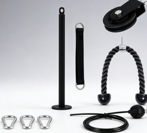 Kit de Fitness Doméstico DIY Transfronterizo con Banda de Resistencia de <span class=keywords><strong>Polea</strong></span> para Entrenamiento de Brazos y Tríceps, Modelo WS6095 - Product Image 5