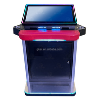 Machine de jeu d'arcade de pêche de compétences Fusion 5 Board avec écran de 27 pouces, boîtier métallique et étiquette de comptoir spéciale, type Tragamonedas