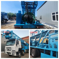 Chine Usine 800m 1000m 1200m 1500M Puits Profond Grand Trou Capable Camion Monté Huile Eau Foreuse