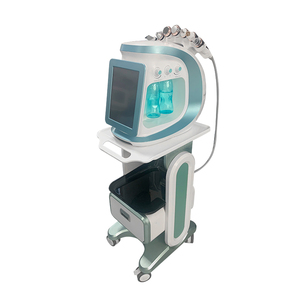 Soin du visage de luxe, hydrodermabrasion, hydro-aqua facial, bienfaits hydratants, injecteur d'oxygène à écran tactile en acier inoxydable - Product Image 1