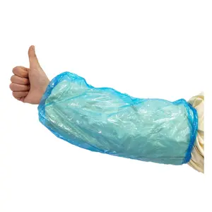 Funda de plástico impermeable para brazo, funda desechable