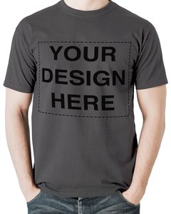 T-Shirt Personalizzata <span class=keywords><strong>JX</strong></span> in Puro Cotone 100% per Uomo con Stampa Fronte/Retro di Immagini e Testo Personalizzati, Traspirante ed Ecologica - Product Image 6