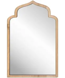 ربيعي تصميم جديد مرآة خشبية مخصصة من أجل ديكور غرفة المعيشة