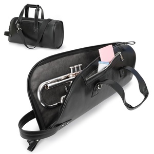 Sac de transport en cuir PU pour trompette et saxophone <span class=keywords><strong>alto</strong></span>, rembourré en mousse, étanche, pour instruments de musique, vente en gros OEM - Product Image 5