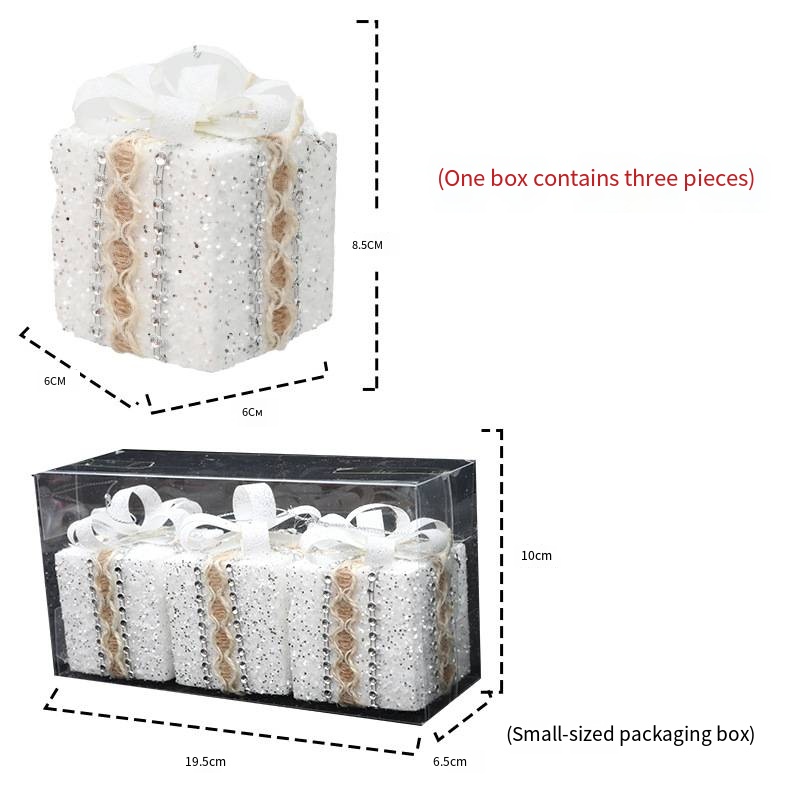 Dentelle Petit Blanc Lot de 3