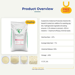 Aditivo para Alimentos FARMJEWEL con Óxido <span class=keywords><strong>de</strong></span> <span class=keywords><strong>Zinc</strong></span> (Minerales y Oligoelementos <span class=keywords><strong>de</strong></span> Grado Alimenticio) con Componentes Específicos para el Sitio - Product Image 2