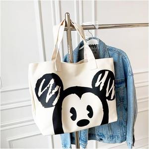 <span class=keywords><strong>Sac</strong></span> fourre-tout de grande capacité pour femmes, <span class=keywords><strong>sac</strong></span> fourre-tout en toile de dessin animé inspiré de la forêt, <span class=keywords><strong>sac</strong></span> à bandoulière polyvalent - Product Image 4