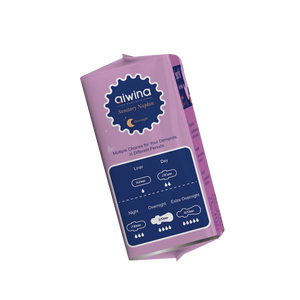 Aiwina all'ingrosso assorbenti igienici a buon mercato traspirante <span class=keywords><strong>economico</strong></span> ultra sottile super morbido tovagliolo sanitario produttore mutandine da donna - Product Image 5