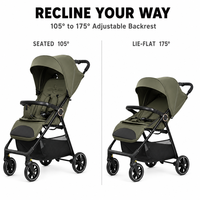 Poussette bébé pliable en un clic, légère, fabricant de poussettes de voyage pour bébé, modèle 4 en 1, peut s'asseoir/se coucher