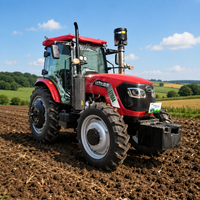 Tracteur agricole de grande taille 150 CV 4x4, capable de répondre à diverses exigences de travail agricole
