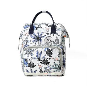 Fashion Printed Mommy <b>Backpack</b> <b>Large</b> Capacity Baby Diaper Bags - Product Image 2