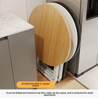 Mesa de Comedor Plegable Extensible de Lujo, Blanca, Pequeña, Minimalista y Moderna para Balcón, Hogar, Apartamento, Dormitorio, Interiores y Exteriores