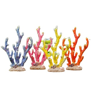 Escultura de Coral Personalizada de FRP para Exteriores, Fabricante OEM de Estatuas Grandes de Vida Marina para Decoración de Jardines y Resorts Costeros - Product Image 1