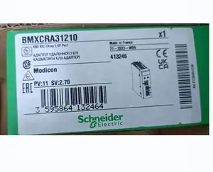 وحدة واجهة معالج Schneider BMXCRA31210 X80 E/IP Ethernet IO أصلية وجديدة، من نوع عالي الأداء