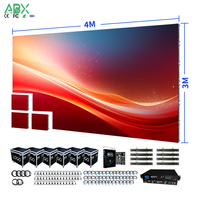 Système complet 4m x 3m P2.6 P2.9 P3.91 Mur vidéo LED 500x500mm Écran LED étanche pour location, événements, églises, intérieur et extérieur