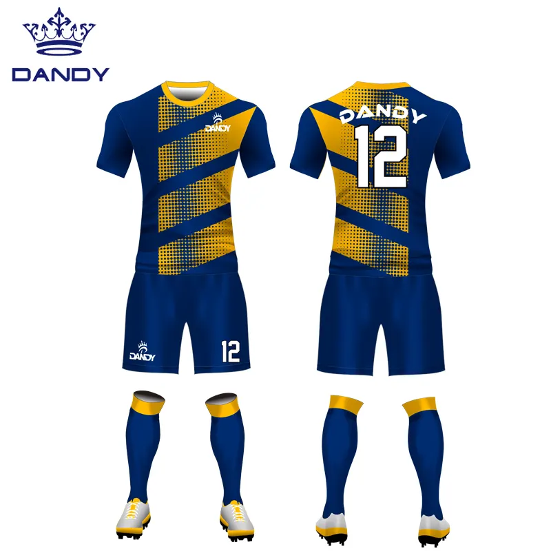 Camiseta de fútbol personalizada por sublimación profesional, nuevo diseño, camisetas de equipos de fútbol