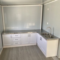 Villa préfabriquée moderne extensible de 40 pieds sur 20 pieds, maison conteneur, 2, 3, 4 ou 5 chambres, isolée, préfabriquée, portable et mobile