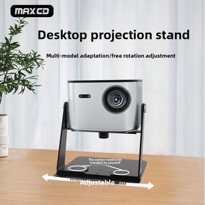 360 độ xoay ngang máy tính để bàn Gimbal lật khung thép carbon + hợp kim nhôm đứng máy chiếu gắn kết - Product Image 5