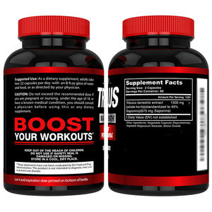 Hot Selling Kräuter kapseln Tribulus Terrestris Kapseln Energy Booster mit Östrogen blocker Erhöhen Sie die Muskelmasse für Männer - Product Image 3