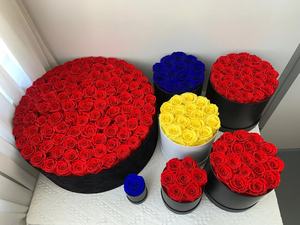 Rosas preservadas fête des mères fleur rosa eterna roses éternelles boîte rose stabilisée infini éternité éternelle pour toujours rose - Product Image 2