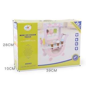 Mini juego de camión de <span class=keywords><strong>helados</strong></span>, <span class=keywords><strong>juguete</strong></span> educativo Unisex divertido para preescolar, juego de simulación Incluye caja de simulación de helado empaquetada - Product Image 3