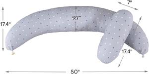 Cojín multifuncional de calidad superior, almohada de apoyo para alimentación, almohada de maternidad y lactancia - Product Image 4