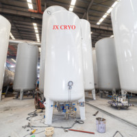 Réservoir cryogénique CNJX, conteneur d'azote liquide, réservoir sous pression, double paroi isolée sous vide, certifié ISO/CE/ASME, 2M3, 16 bars