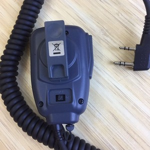 SMC-34 Gaodaptt Handheld Microphone with Swivel <b>Clip</b> Volume & Remote Control 2.5 mm Earpiece Wired Communication Metal Material - Product Image 3