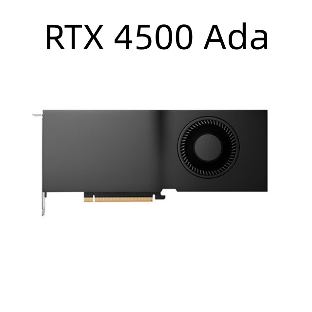 RTX 4500 ADA 24GB GDDR6 PCIe 4.0 X16 - 4 X DisplayPort Graphics Card