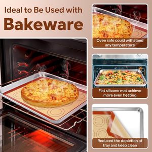 Baking Fabric <b>Mat</b> Wholesale Durable Eco-Friendly Oven Safe Pastry <b>Rolling</b> <b>Mat</b> - Product Image 4
