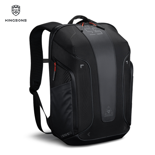 LED Gaming Backpack with Interactive Lighting Water Resistant Travel Bag Fits Laptop & Gaming Gear for Motorcycle Commuting