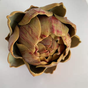 نباتات عصارية اصطناعية عالية الجودة على شكل خرشوف لتزيين باقات الزفاف وطاولات العرض - Product Image 3