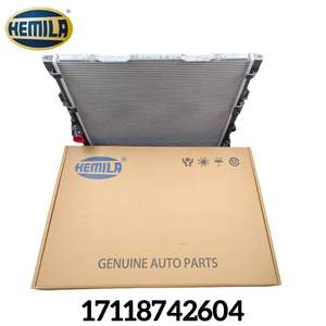 Pièces de véhicule HEMILA, radiateur de <span class=keywords><strong>voiture</strong></span> pour BMW Série 5 G38, système de refroidissement, radiateur en aluminium forgé épaissi 17118742604 - Product Image 3