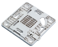 Boîtier de protection pour raccordement de fibres optiques en intérieur, plaque frontale pour boîte de dérivation de réseau de télécommunications de bureau