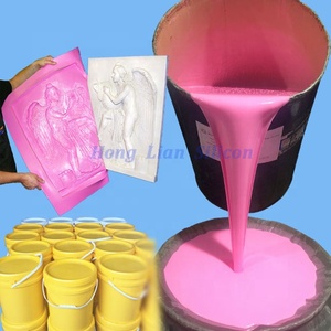 Échantillons gratuits de liquide RTV2 Silicone Caoutchouc Élastique Relief Mur Faire Plâtre Béton et Statue Résine Moules - Product Image 5