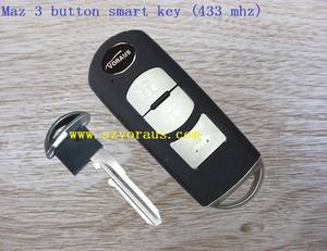 Chiave Intelligente di Alta Qualità per <span class=keywords><strong>Mazda</strong></span>, Telecomando a 3 Pulsanti 433 MHz/Chip 49 per 6 2012-2020, CX-<span class=keywords><strong>5</strong></span> 2012-2017, MX-<span class=keywords><strong>5</strong></span> 2015-2020 - Product Image 2