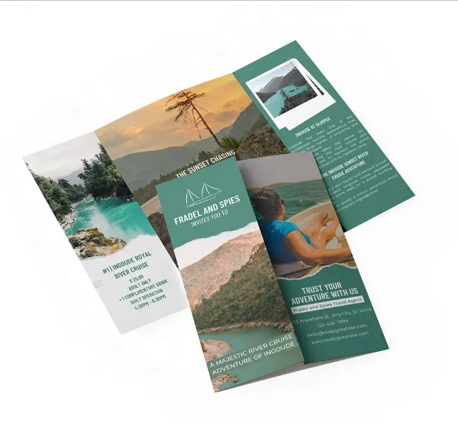 KEYEE-W Brochure in ấn Flyer tờ rơi tờ rơi dịch vụ A5 chuyển phát nhanh tờ rơi thiết kế kỹ thuật số treo thẻ tờ rơi máy in tờ rơi