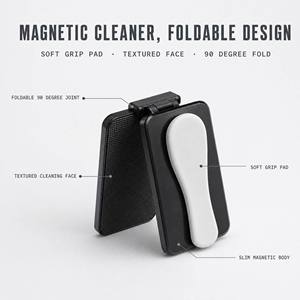 Nettoyeur magnétique flottant pour aquarium, grattoir à algues, outil de nettoyage pour aquarium sans rebord, pour aquarium d'eau douce et marine - Product Image 5