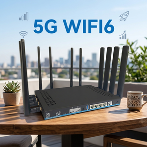 OEM ชิปเซ็ตหลักสองซิม MT7981B 2.4G 5.8G <span class=keywords><strong>WiFi</strong></span> openwret Wifi6ซิมการ์ดคู่ช่องเสียบการ์ด Wi-Fi เราเตอร์ไร้สายโมเด็ม CPE 5g - Product Image 1