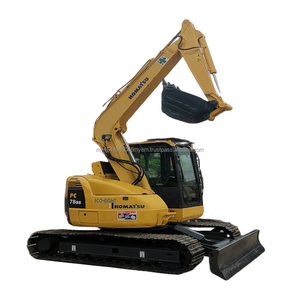 Un vendeur de l'usine propose une petite pelle hydraulique d'occasion Komatsu PC78US-8 de 7.8 tonnes largement utilisée sur chenilles - Product Image 1