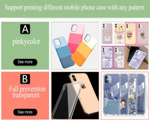 2D thăng hoa Trống Điện thoại di động Trường hợp/Bìa in ấn cho iPhone 16 16 Pro 16 Pro Max 16 Cộng với 16 E 17 17 Pro - Product Image 2