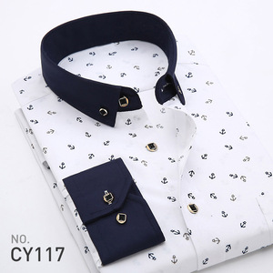 Yiwu <strong>Shirt</strong> Factory Custom <strong>Peach</strong> Fur 100% Polyester Men's <strong>Shirt</strong> Printed Long Sleeve Flower <strong>Shirt</strong> Wholesale - Product Image 3