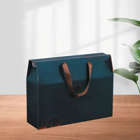 Nouveauté : boîte cadeau pour bouteille de vin en papier kraft pliable et recyclable, boîtes en carton personnalisables, gaufrage mat