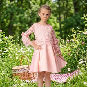 Prodotto caldo Corti Prom <span class=keywords><strong>Principessa</strong></span> Partito Della Ragazza Del Bambino Con Il Prezzo A Buon Mercato - Product Image 3
